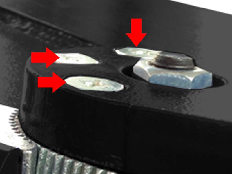 Bolt til fastspænding af armlås (27122)