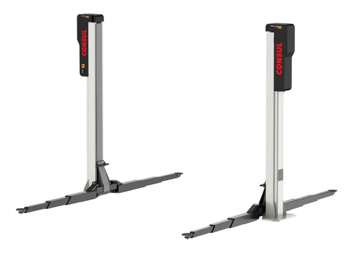 Consul - Premium EL 2.40 - 2 Søjlet Clear floor Autolift - 4000kg - (540609)