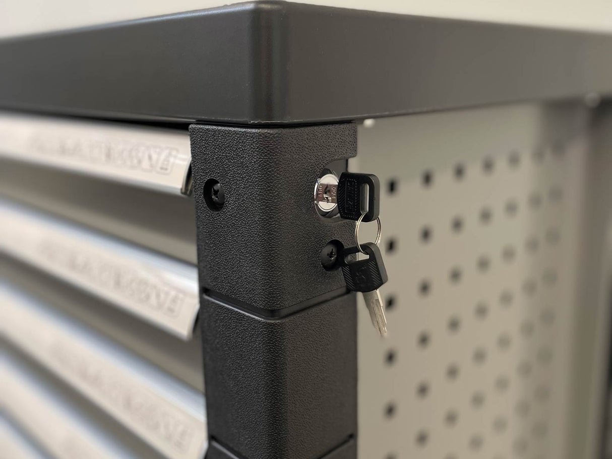 Værktøjsvogn med 177 stk. værktøj (JA1004TC)