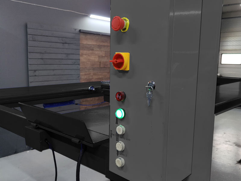 BLACK WEEK - 4 Søjlet Autolift + Donkraft og monteringskit - Basic line (JA4000FPLUS)