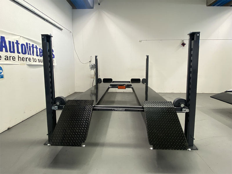 Guldpakke 5 - 4 Søjlet Mobil autolift inkl. donkraft og 10L olie (Guld5)