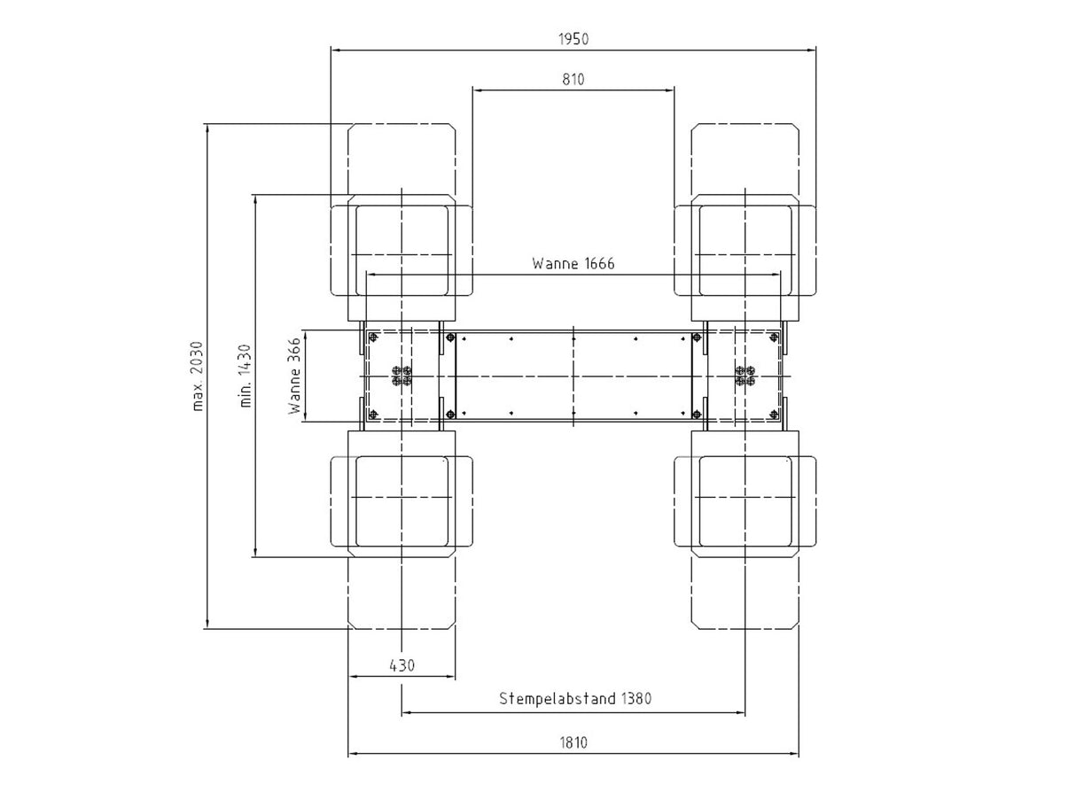Consul Stempel kassettelift 2.35 MK Optima - Tysk produceret (659920)