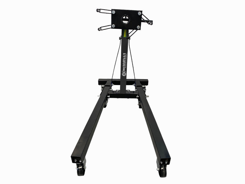 Værksteds 900kg motorstativ i sort (JA1081ES)