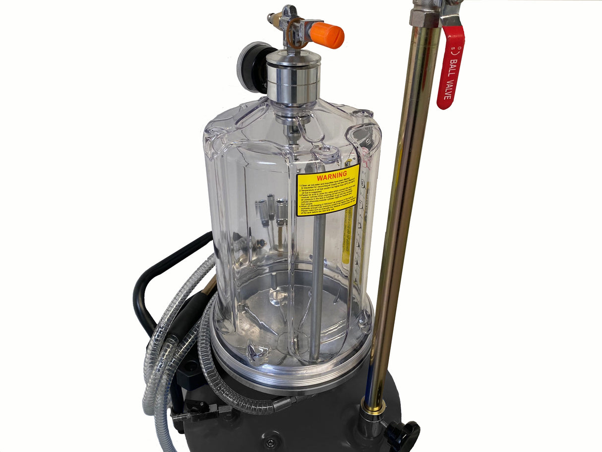 Spildolietønde 65L med sugefunktion i sort (JA1041OD)