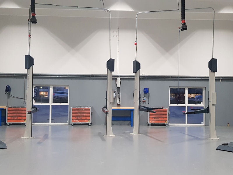 2 Søjlet Clear floor Autolift - 3500kg - Euro line (JA3500T-E)