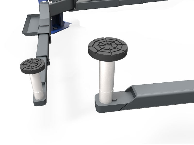 2 Søjlet Clear floor Autolift - 5000kg - Euro line (JA5000CF-E)