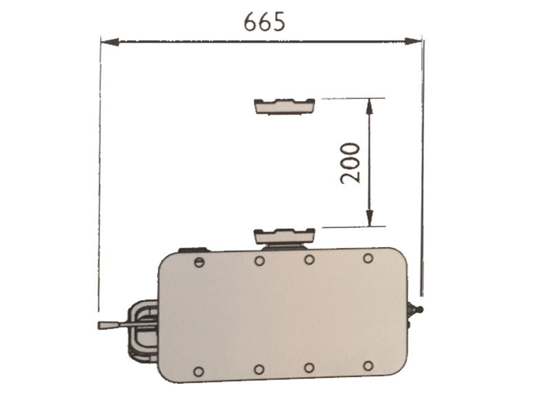 Donkraft - Euro line - Luft hydraulisk - (JA8000J-E)