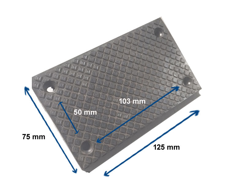 Gummi beskyttelse til løftearme - Basic line (JA0003RB)