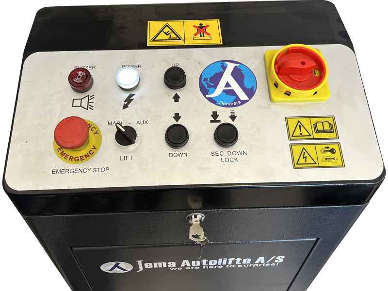 Saxlift / Sakse Sporingslift - Kørebane - 5500 kg. - Euro line (JA9000S-E)