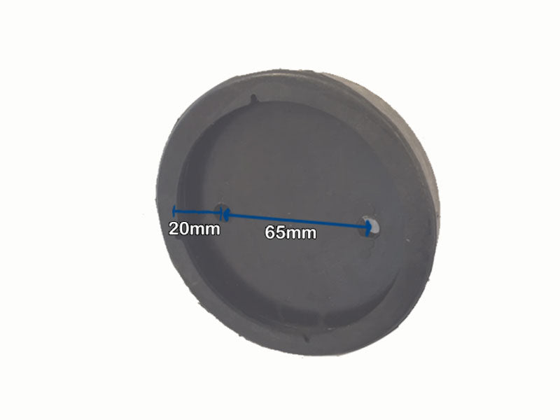 Gummi løfteplatforme 2 Søjlet lift (JA0007RB)