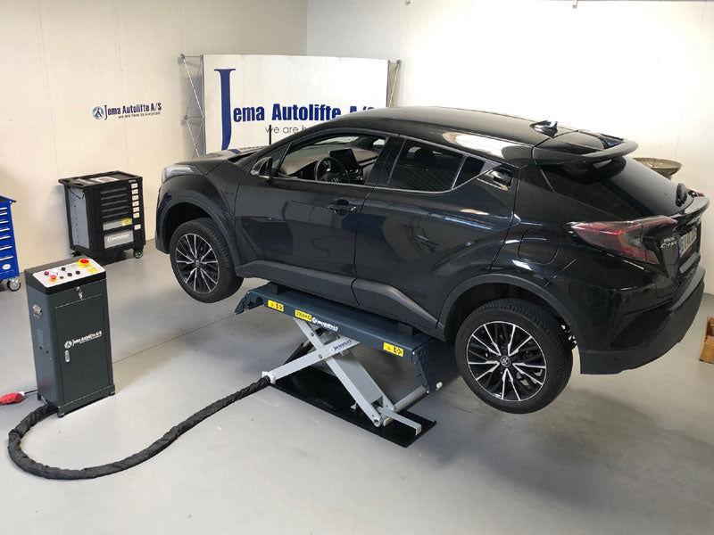 Saxlift / Sakselift Mobil Service - 3000 kg. - Euro line (JA3000S-E)