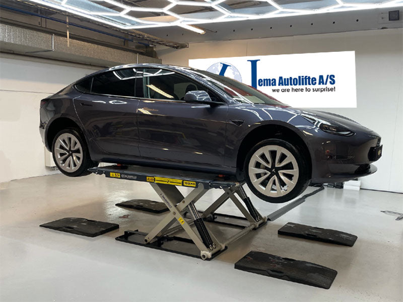 Saxlift / Sakselift Mobil Service - 3000 kg. - Euro line (JA3000S-E)