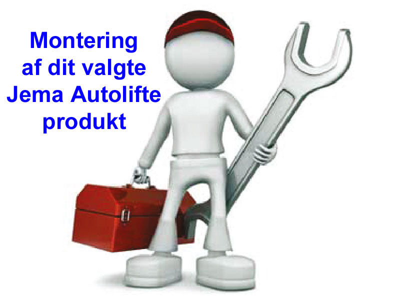 Montage - Dækapparater DWB og DWB-7-E, samt afbalanceringsapparat DWC-10-E og DWC-11-E (montage12)