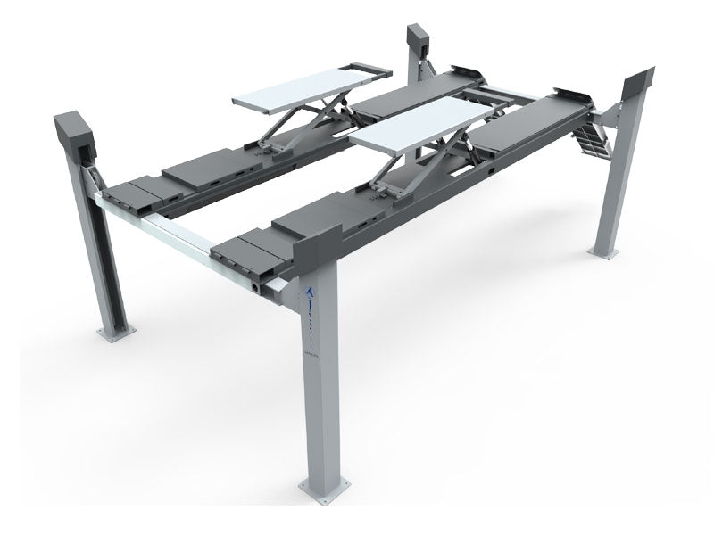 4 Søjlet Sporings Autolift - hydraulisk - 5000kg - Euro line (JA5001F-E)