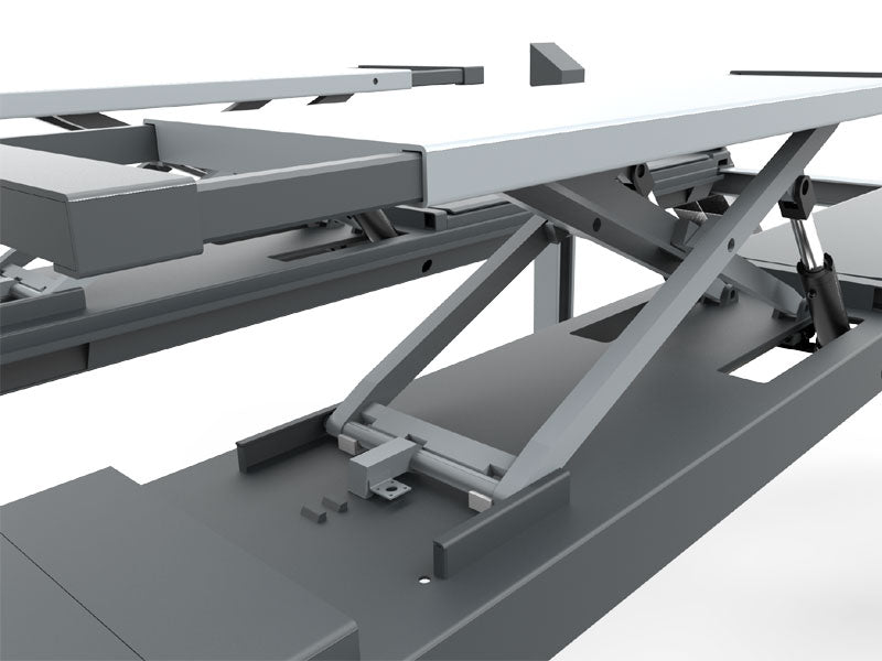 4 Søjlet Sporings Autolift - hydraulisk - 5000kg - Euro line (JA5001F-E)