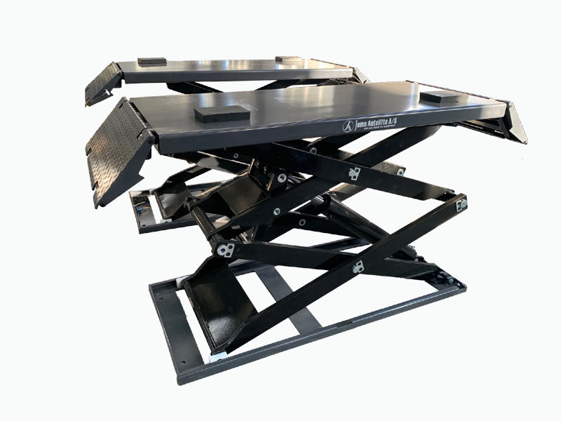 Saxlift / Sakselift - Lav profil / Gulvmonteret - 3800 kg. - Basic line (JA6000S)