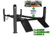 BLACK WEEK - 4 Søjlet Autolift + Donkraft og monteringskit - Basic line (JA4000FPLUS)