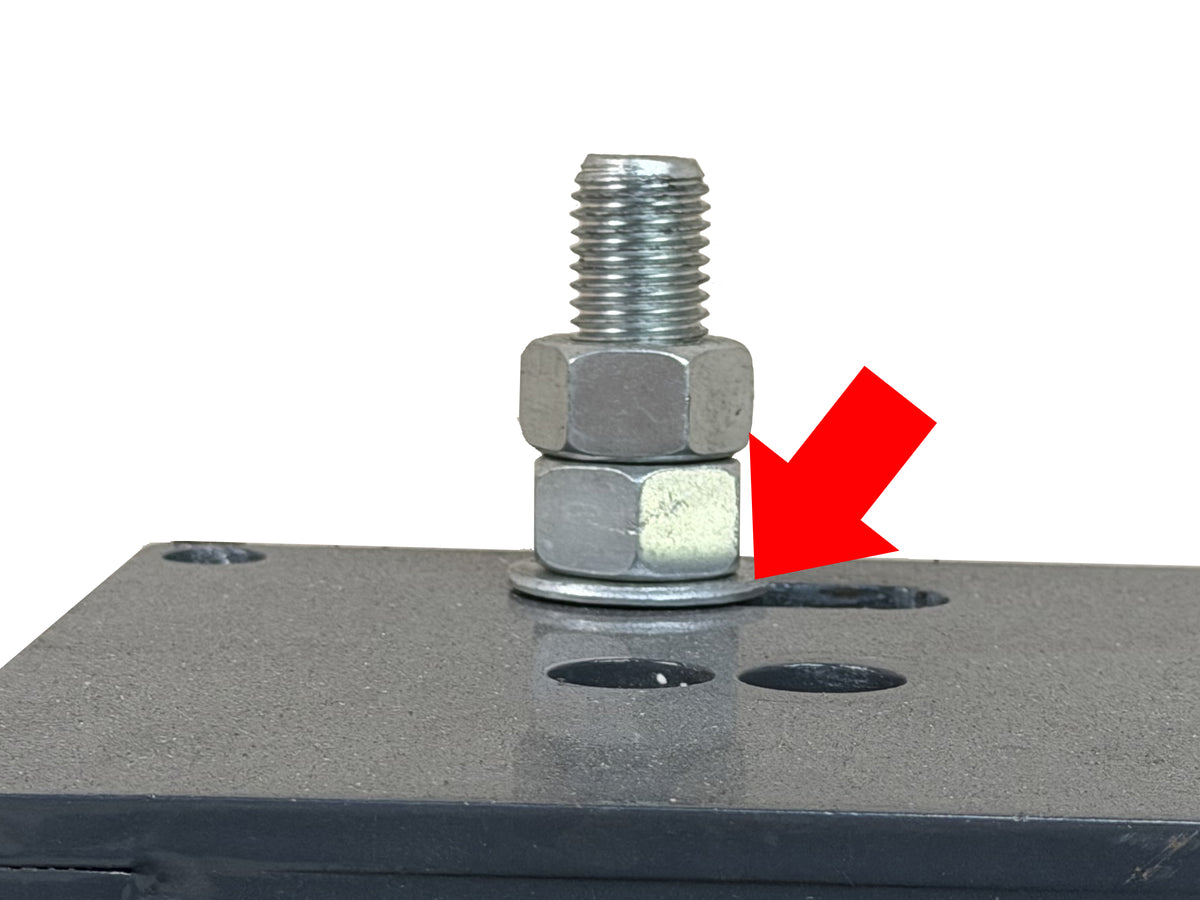 Fladskive til sikkerhedsstige top møtrik M20, JA4000F, JA5500F, JA5501F (JA4550F-48)