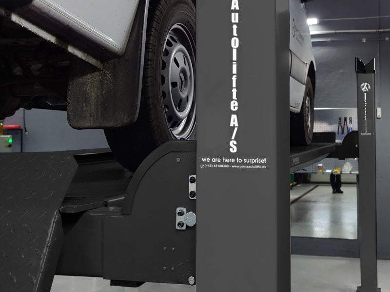 4 Søjlet Autolift - hydraulisk - 5500kg - Basic line (JA5500F)