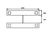 Guldpakke 1 - Saxlift / Sakselift Mobil Service - 2800 kg. - Basic line (Guld1)