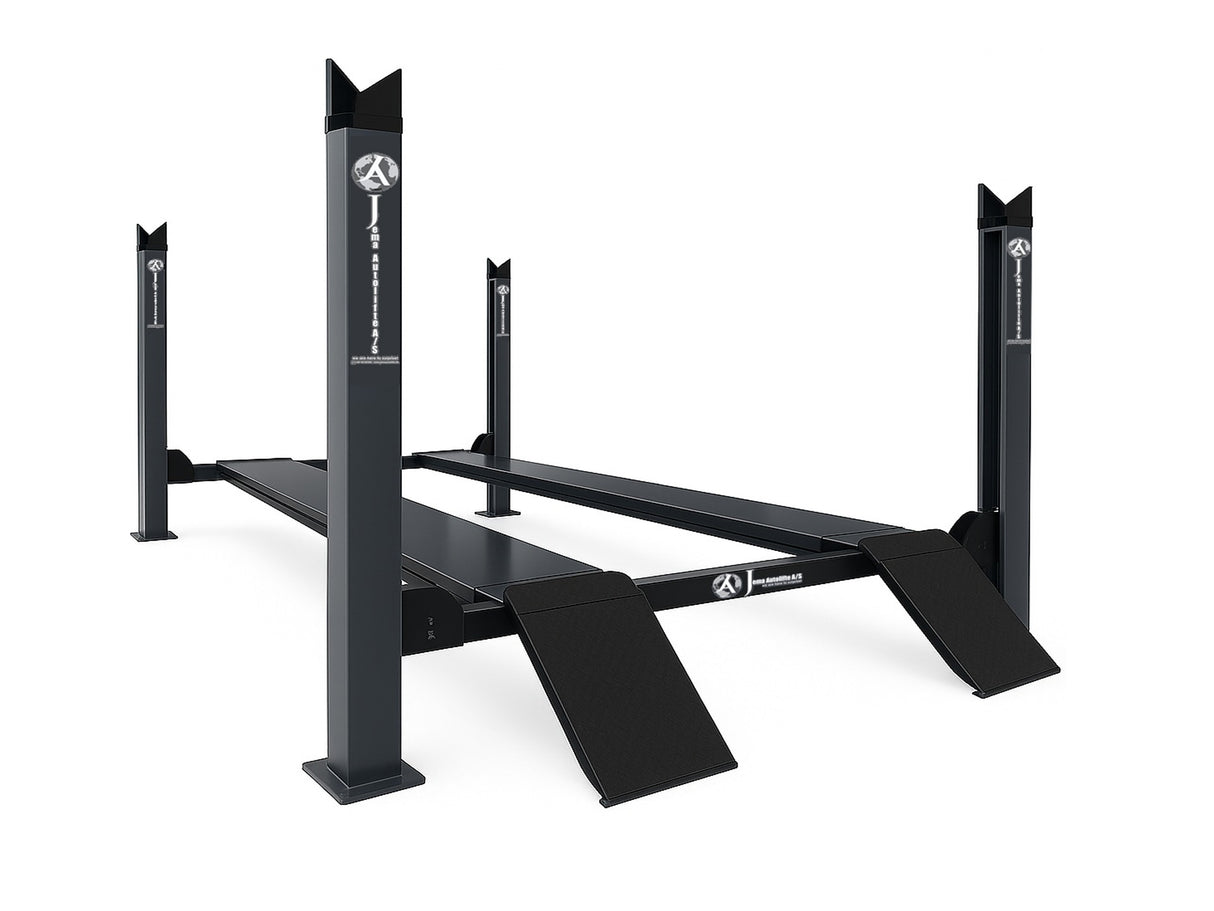 4 Søjlet "Sporings" Autolift - hydraulisk - 5500kg - Basic line (JA5501F)