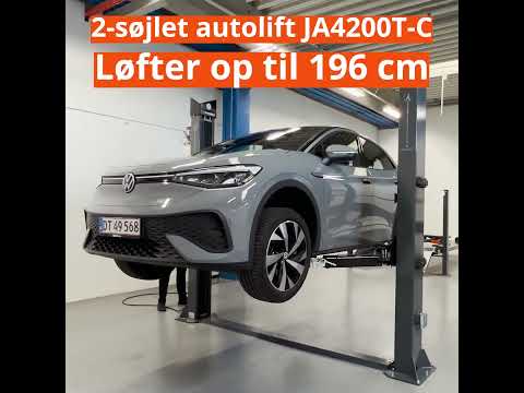 2 Søjlet Autolift - Hydraulisk - 4200kg. - Basic line (JA4200T-C)