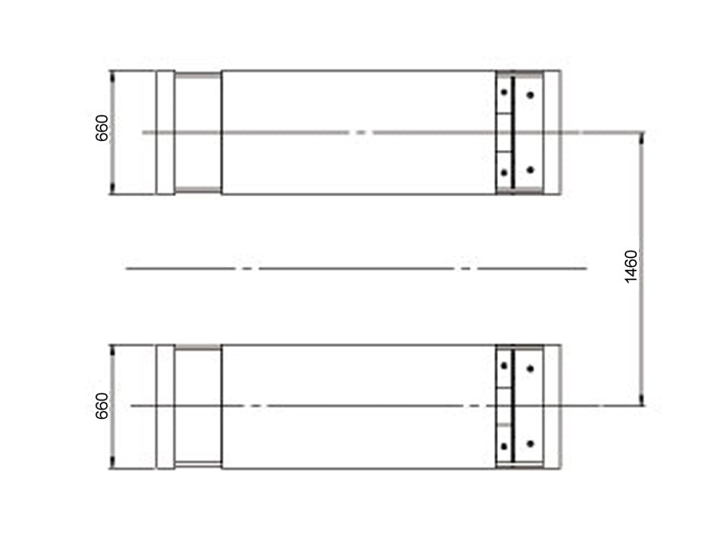 Saxlift / Sakselift nedbygning - 3800kg. - Basic line (JA6001S)