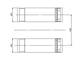 Saxlift / Sakselift nedbygning - 3800kg. - Basic line (JA6001S)